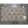 Image 3 : Brand New Thro Home 27''x45'' Beautiful Brown & White Accent Rug -No Shipping Available 