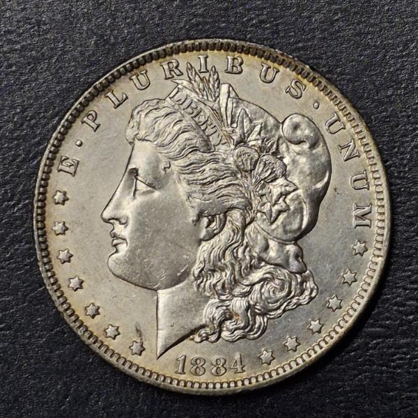 1884 O Unc Morgan Silver dollar - See Pics