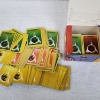 Image 1 : Large Collection of Vintage Energy Pokemon Trading Cards Inside Opened Base Set 2 Booster Box ~ 