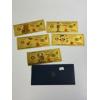 Image 1 : Garfield "100" Dollar Gold Foil Notes - Novelty/Collectible Items - with Envelope - Garfield 