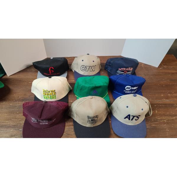 Assorted Lot Of Brand New Hats Including Miracle Lawn Sprinkling Systems, CTW & More 