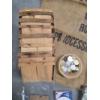 Image 6 :  Vintage Cabbage Slicing Board, Wood Quart Containers, Wash Board And More