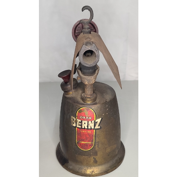 Vintage Otto Bernz Brass Blow Torch