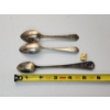 Image 7 : 3 Silver-Plated Baby Spoons & Gold-Filled Pin 