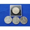 Image 6 : x4 1976 Bicentennial Kennedy Half Dollars, One in Nice Holder