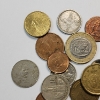 Image 2 : Lot of Assorted Foreign Coins: Canada, Euros, Spain, & More - See Photos!