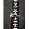 Image 10 : Stunning Sterling Silver Rings Ft. Amethyst & Other Purple Stones  - Total Weight: 24.6 Grams