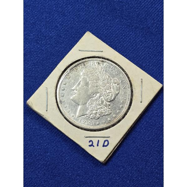 1921- D Morgan Silver Dollar - Beautiful, High-Grade Coin!