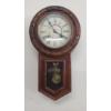 Image 1 : Antique Regulator "A" Wooden Wall Clock