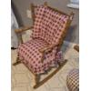 Image 2 : PICKUP IN NORTHFIELD - Nice Oak childs Mini Rocker 28" Tall 14 Inch Seat - See Pics - (All Items not