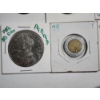 Image 5 : Lot of 8 Assorted World Coins & Tokens Dating Back to 1940's From Various Countries