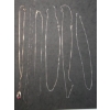 Image 1 : (6) Sterling Silver Necklaces (3) Are Damaged - Total Weight: 16.6g