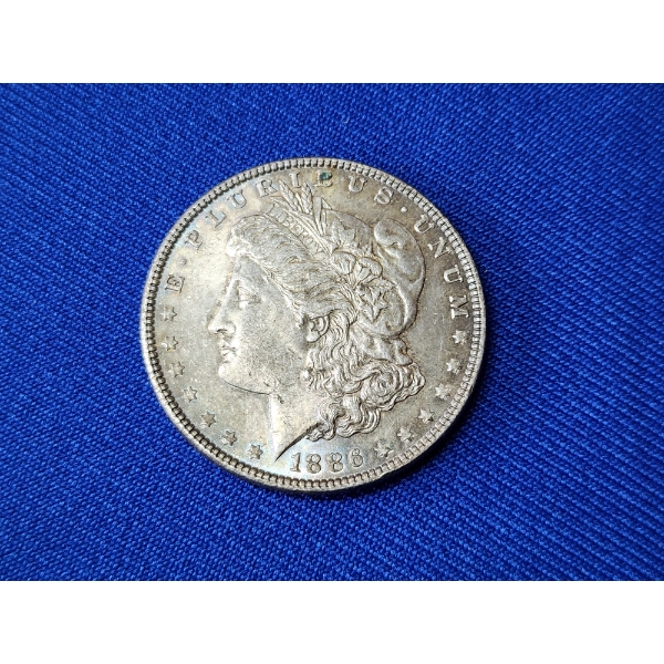 1886 90% Silver Morgan Dollar
