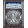 Image 1 : The West Point Mint 2013 Silver Eagle PCGS MS70 999 Fine Silver Ounce