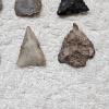 Image 7 : EARLY AMERICAN! Antique Assortment of Native American Stone Artifacts including Arrow/Spear Heads