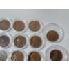 Image 3 : Lot of 23 Assorted Years Lincoln Wheat Cents in Coin Capsules 