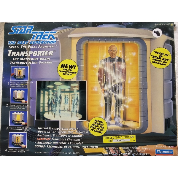 Star Trek: The Next Generation - Transporter Playset - Playmates/Paramount Licensed