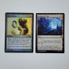 Image 1 : Two Magic The Gathering Trading Cards Including Holo Mythic Rare Lich's Mirror