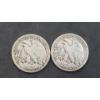 Image 2 : U.S 1937 & 1937-D Walking Liberty 90% Silver Half Dollars - Face Value: $1.00