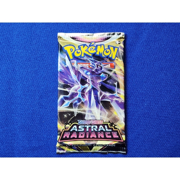 Sealed 2022 Pokémon TCG Sword & Sheild - Astral Radiance 10-Card Booster Pack