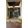 Image 9 : Vintage Made In Germany Village Scene Cuckoo Clock With 3 Weights