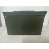 Image 1 : Authentic U.S. Government Metal Ammo Box 6" X 12" - Little Surface Rust - Seal Is New - Heavy Duty 