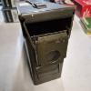 Image 3 : AMMO - U.S. MILITARY METAL AMMO BOX - HINGED - LOCKS - SEE PICS