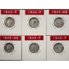 Image 3 : Ten Assorted Silver Mercury Dimes in Great Condition in Sleeves - $1.00 Face Value