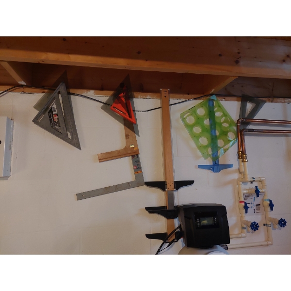 AS Shown - Large Grouping Of Drafting Tools - T Squares Etc... See Pics