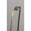 Image 3 : 14K Yellow Gold 18" Herringbone Necklace - Weight: 4.1g