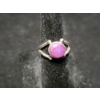 Image 13 : Gorgeous Sterling Silver Rings Ft. Purple Star Ruby & Other Purple Stones - Total Weight: 23 Grams
