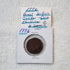 Image 1 : 1776 Old Copper-Plated Coin - See Description! 