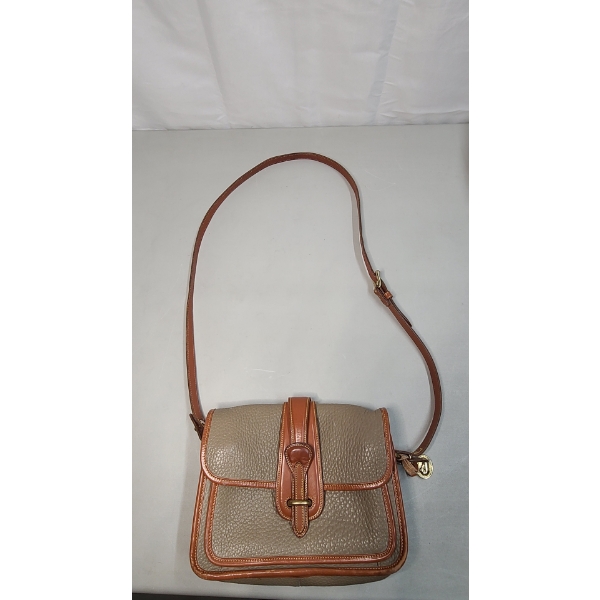 Vintage Dooney & Bourke All Weather Leather Equestrian Bag