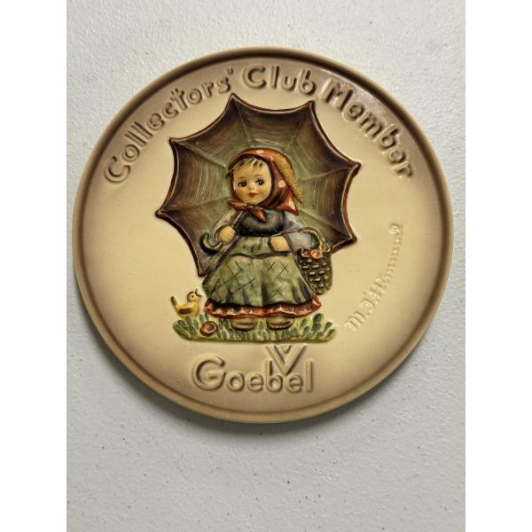 6" Hummel Special Edition Collector's Club Member Goebel Plate - Mint Condition In The Original Box