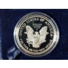 Image 4 : 1996-P 1 Oz Silver American Eagle Proof Coin in Original Packaging - Mintage of 500K!