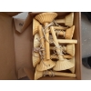 Image 2 : *Pick Up At Mantua Home-No Shipping Available*  Orange Tote full of Christmas Window Candles