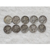 Image 1 : Assorted Years & Mint Marks Mercury Head 90% Silver Dimes - AFV $1