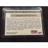 Image 2 : 1991 Hall Of Fame Five Millionth Visitor Pro Set Card - Mint Condition