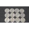 Image 5 : Assorted Years & Mint Marks 90% Silver Mercury Head Dimes - Face Value: $2.00