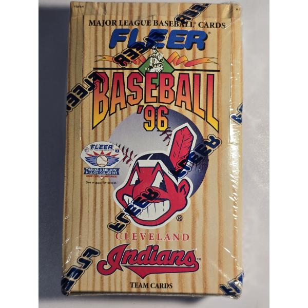 Fleer Baseball 1996 Cleveland Indians Wax Box