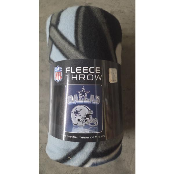 Brand New Soft & Cozy 50''x60'' Fleece Dallas Cowboys Throw Blanket 
