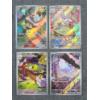 Image 1 : Lot of Four Foreign Illustration Rare 2023 & 2024 Pokemon Trading Cards Near Mint 