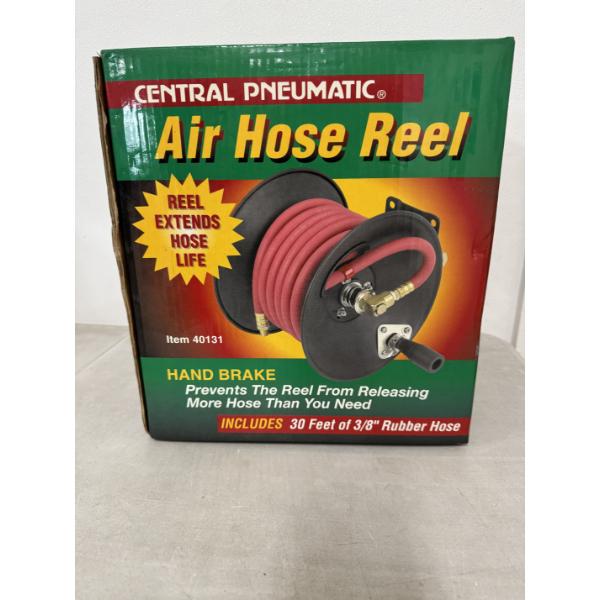 Brand New Air Hose Reel With 3/8" Hose With Wall Mount - Never Used or Opened - 30 Feet Of Air Hose