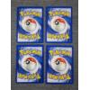 Image 4 : Four Assorted FIRST EDITION Neo Genesis Set Vintage Pokemon Trading Cards 