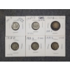 Image 1 : Six Assorted Better Dates 90% Silver Dimes ~ Various Dates & Conditions ~ Face Value $0.60 