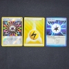 Image 1 : Three Assorted Vintage Pokemon Trading Cards Including Holo's!