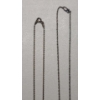 Image 3 : (3) Assorted Sizes Sterling Silver Necklaces - Total Weight: 6.8g