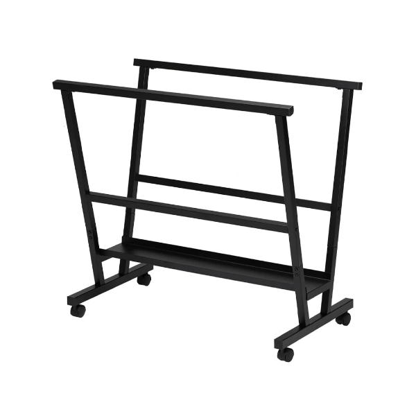 MEEDEN Metal Art Print Rack With Castors (Black) In Box