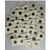 Image 1 : Lot of 45 Assorted Year Pennies, Including Wheat and Copper, FV $.45
