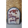 Image 1 : Vintage-Style "Fresh LOBSTER & CRAB DAILY — 20 BEACH RD. ON THE SHORE" 36x26" Sign 